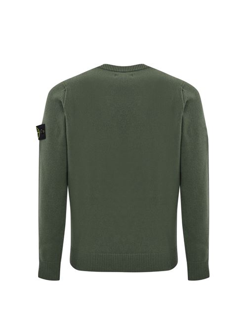 Maglione 508A3 in lambswool musk STONE ISLAND | 8115508A3V0059